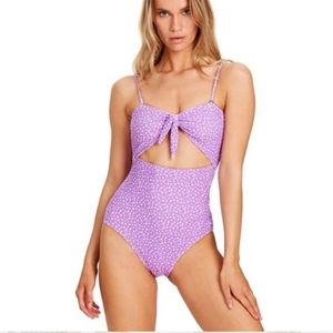 Anthro + Charlie Holiday Daisy One Piece Swimsuit